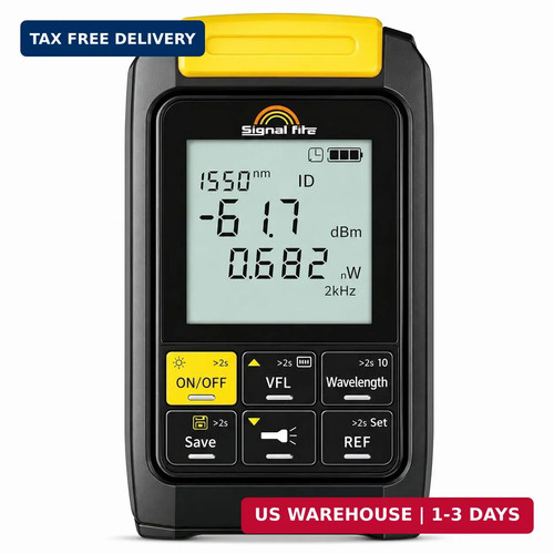Fiber optic tester with - 1,